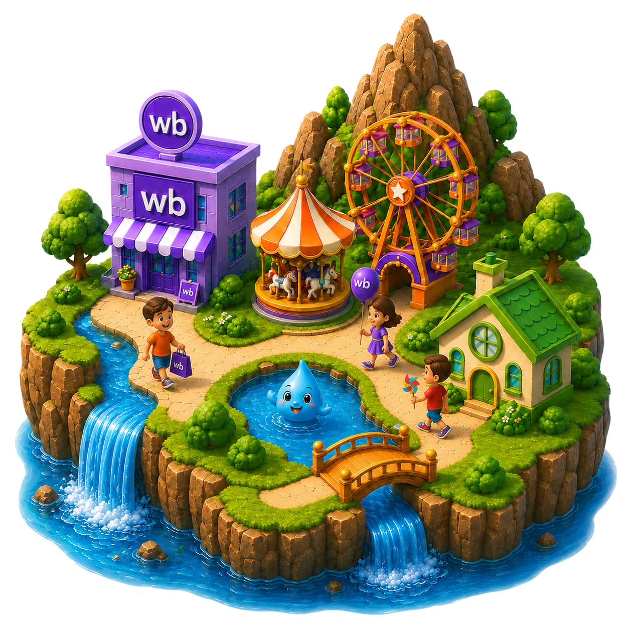 Иллюстрация систем WB Kids